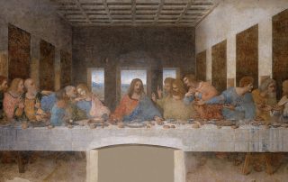 Pintura Última Ceia de Leonardo da Vinci