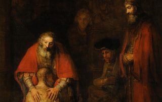 Pintura Rembrand Filho Pródigo